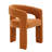 Modern Upholstered Barrel Dining Chairs-95262505