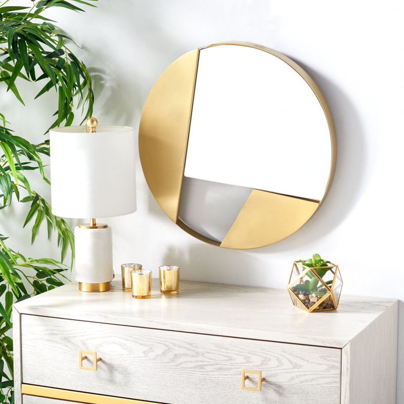 Metal Flat Wall Mirror