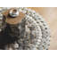 Tom Round 140 cm x 140 cm Polka Dots Hand Woven Area Rug