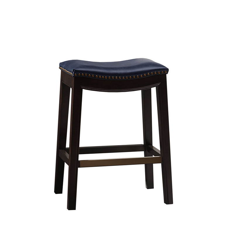 Tabouret de comptoir Saddle, Marine, Marine
