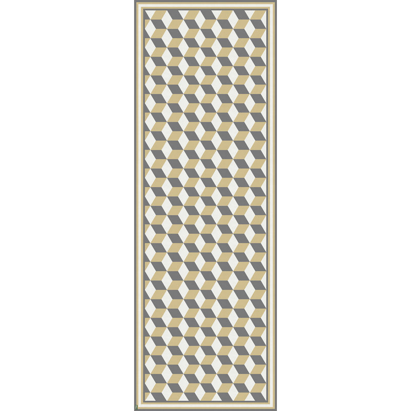 Abaigail Geometric Area Rug, Runner 78 x 225cm