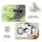 1PC watercolor sage green and charcoal gray abstract area rugs for Living Room, Soft and Comfortable, Suitable for all seasons, easy-to-maintain, machine washable Indoor floor mat, Under Table Farmhouse suitable for bedroom, kitchen, entryway,-129466870