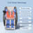 3D Massage Chair Full Body with Heat,Full Assembly, The Zero Gravity Massage ,170° Recling , Flexible SL-Track , Anti-Pinch Foot Massage with Spring push rod, Bluetooth-549462807