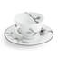 Black Orchid Cup and Saucer