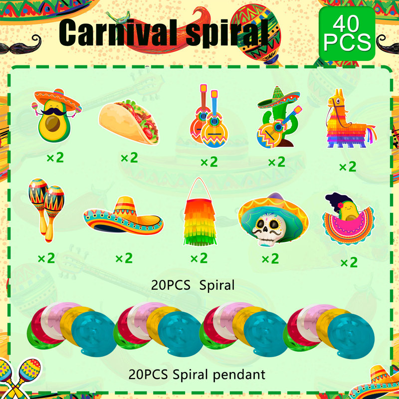 Tourbillon suspendu mexicain, 20 pièces Cinco De Mayo