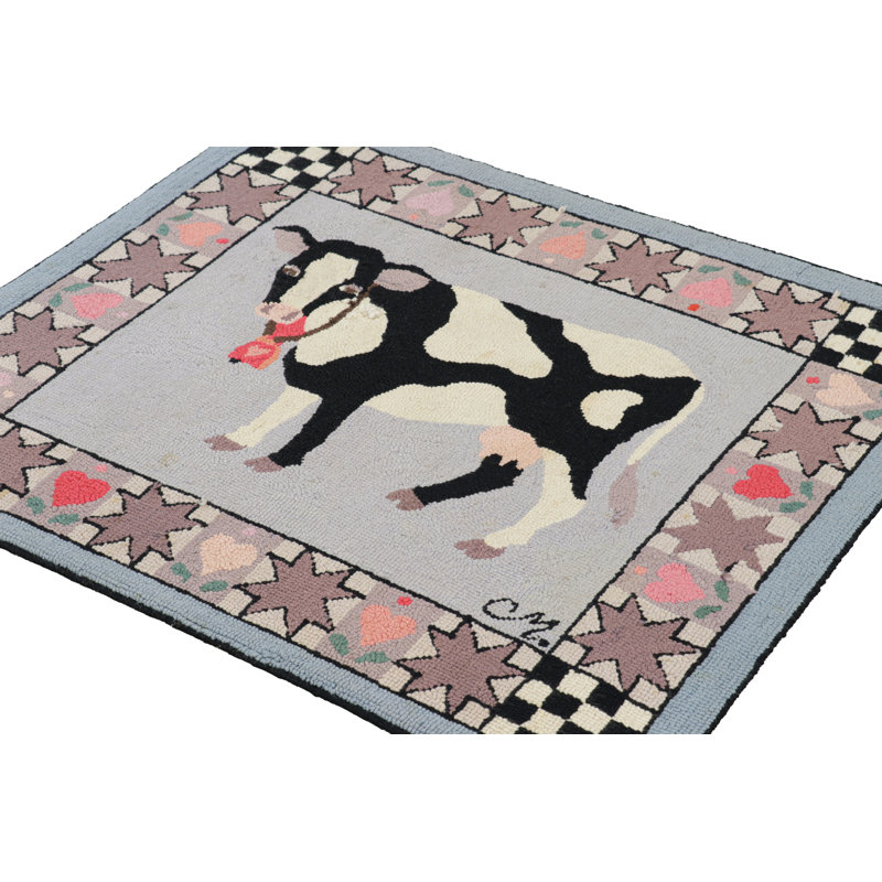 One-of-a-Kind 2’11”x3’6” Area Rug
