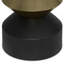 Table d'appoint - noir / laiton