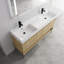Meuble-lavabo double avec dessus Maslon 59,06