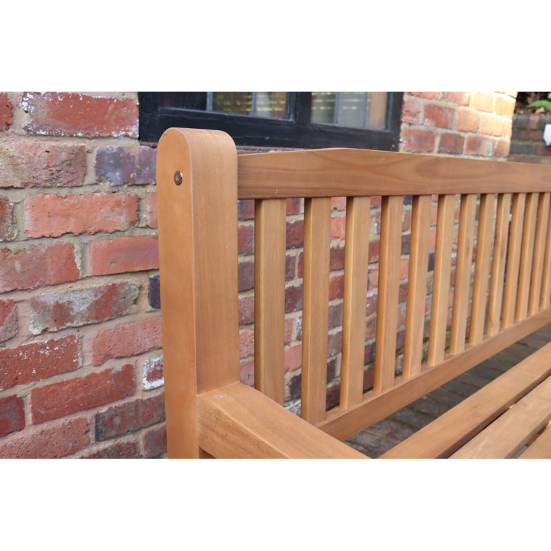 Turnbury Manufactured Wood Wood Outdoor Bench