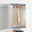 Devi Oak Wall Mounted Wood Closet System-594440231