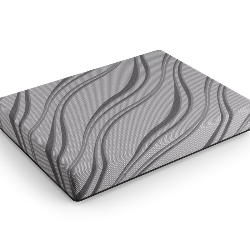 Double bavoir en mousse de gel TG, couche confort moyenne à haute densité et bavette centrale pour un sommeil profond et paisible