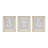 3-Piece Framed Glass Wall Art Set