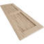 Rustic Two Equal Panel Flat Panel Faux Wood Shutters (Per Pair)-88966955-88966957-88967917