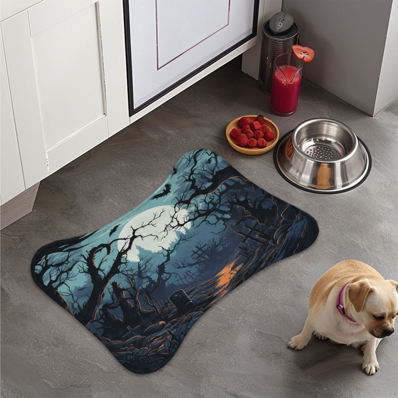 Tapis ombré 1 pièce Shadowy Forest, Grand (14 po)