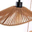 3 - Light Rattan Farmhouse Boho Cluster Novelty Pendant Light