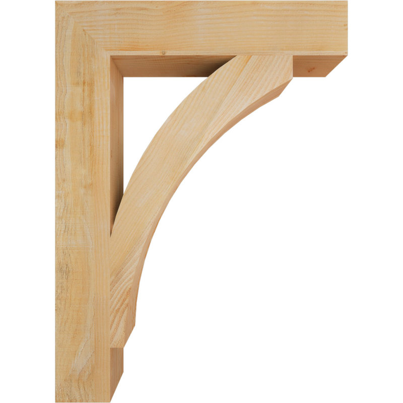 Support de bloc Thorton, Douglas (sciage brut), H 44 po x l 6 po x P 32 po