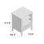 43.9cm W Bedside Table