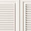 Rangement pour chaussures en alliage d'aluminium blanc