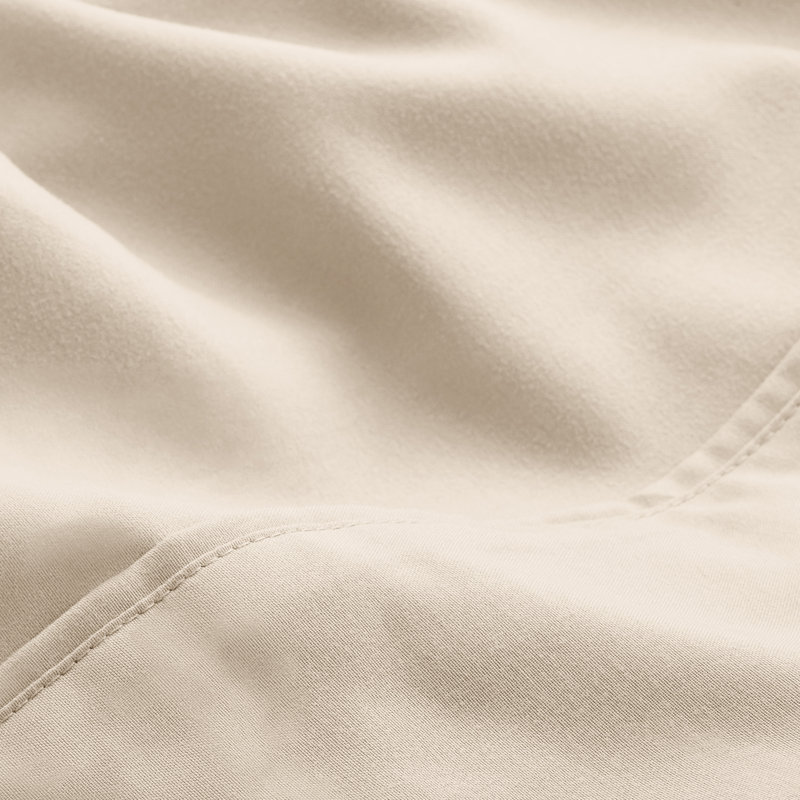 Microfiber Sheet Set with Bonus Pillowcase Set, King, Sand