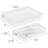 Sorbus 4 Piece Stackable Document & Paper Storage Box Set