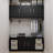 2-Piece Mudroom Storage Set With 3-Door Wall Cabinet, Hanging Rod, And 2-Door Storage Bench With Open Cubbies-415379517