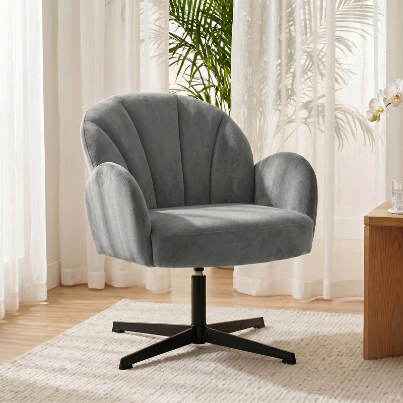 Upholstered Accent Chair, Grey
