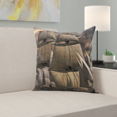 Coussin décoratif bateau