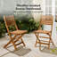 Foldable Outdoor Patio Dining Side Chair