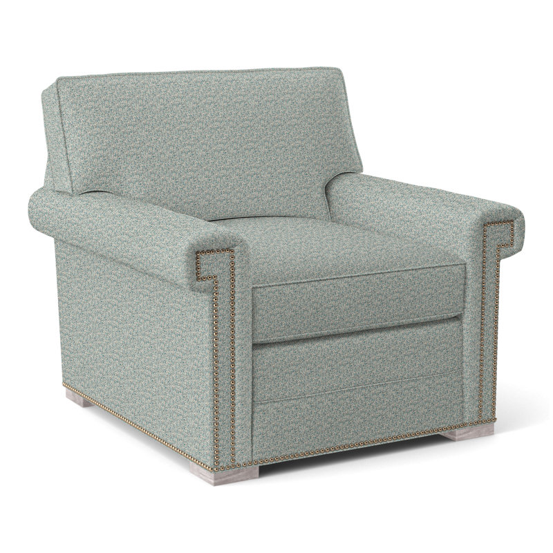 Davidson Armchair, Yes, Tuck Water, Dove Gray