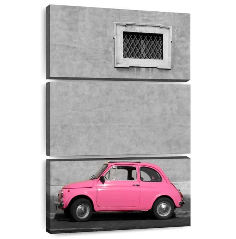 Voiture rétro Mehar Girly, H 32 po x l 20 po