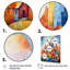 «Colorful Windmill Village II - Wind Turbines», art mural-923198122-923198116
