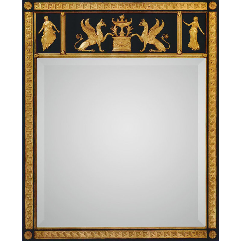 Pompeii Flat Beveled Wall Mirror, 50.5" x 41" 