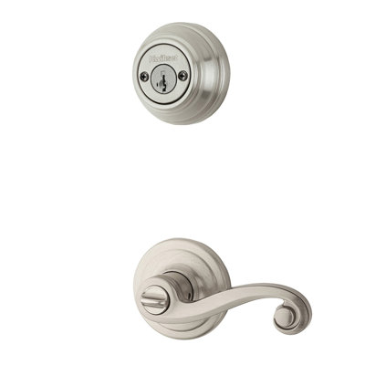 Lido Double Cylinder Interior Lever Set (Exterior Portion Sold Separately)