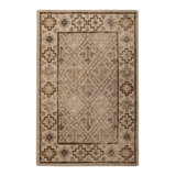 Distressed Homage Hand Woven Kilim Wool Geometric Area Rug