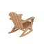Chaise Adirondack berçante en PEHD Laguna-529016579