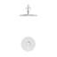 Pomme de douche ronde standard