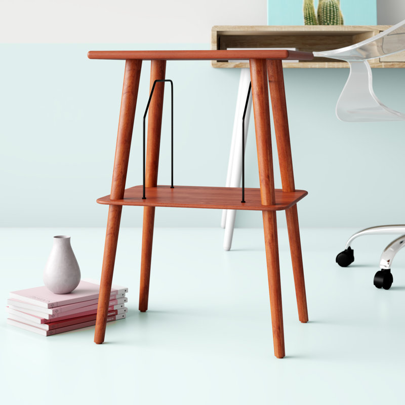 Jovianne Record Player Stand, Paprika