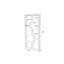 Asymmetrical Display Shelf & Bookcase, 5-Tier-126747148