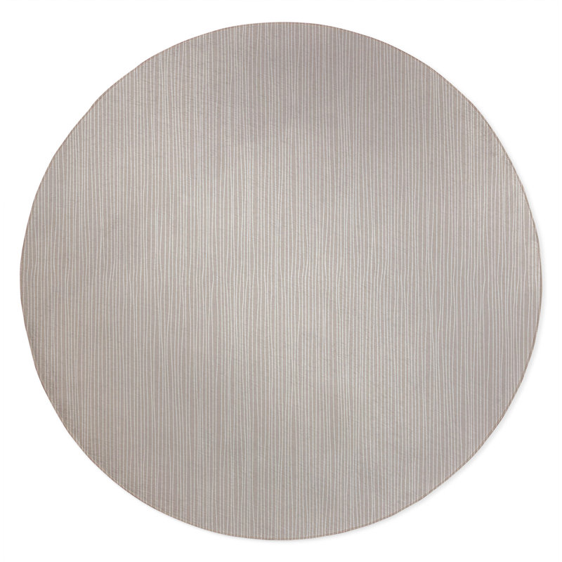 Eric Non-Slip Outdoor Rug, Round 5'