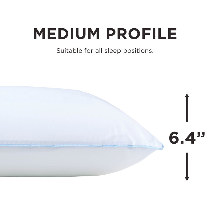 TEMPUR-Cloud Breeze Dual Cooling Pillow, King, Single