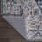 Sarok Boho Medallion Machine-Washable Navy/Light Gray Rug-1069694623