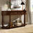 Leesburg Demilune Hall Console