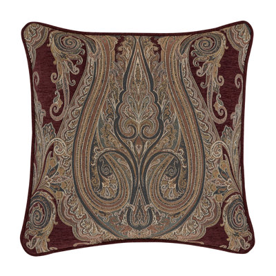 Garnet 20" Square Decorative Throw Pillow