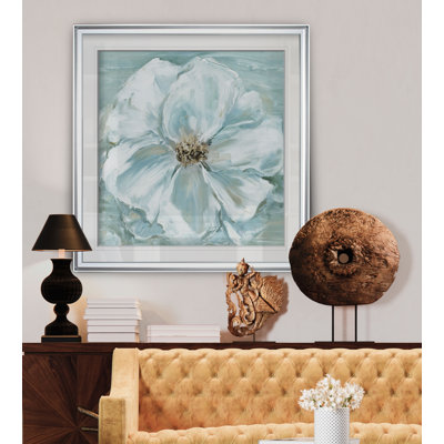 «Blue Blooming Beauty II», reproduction de peinture à l'huile