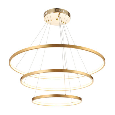 Luminaire suspendu grappe 3 lumières Warsame