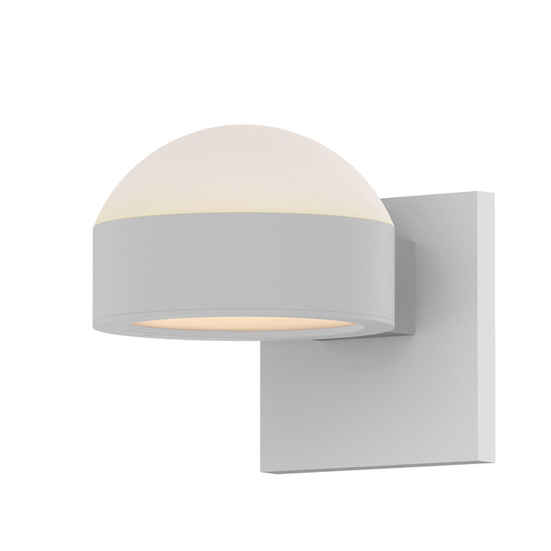 Reals Aluminum LED Wall Light, White