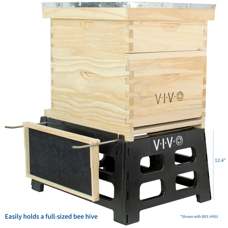 Black Plastic Beehive Stand