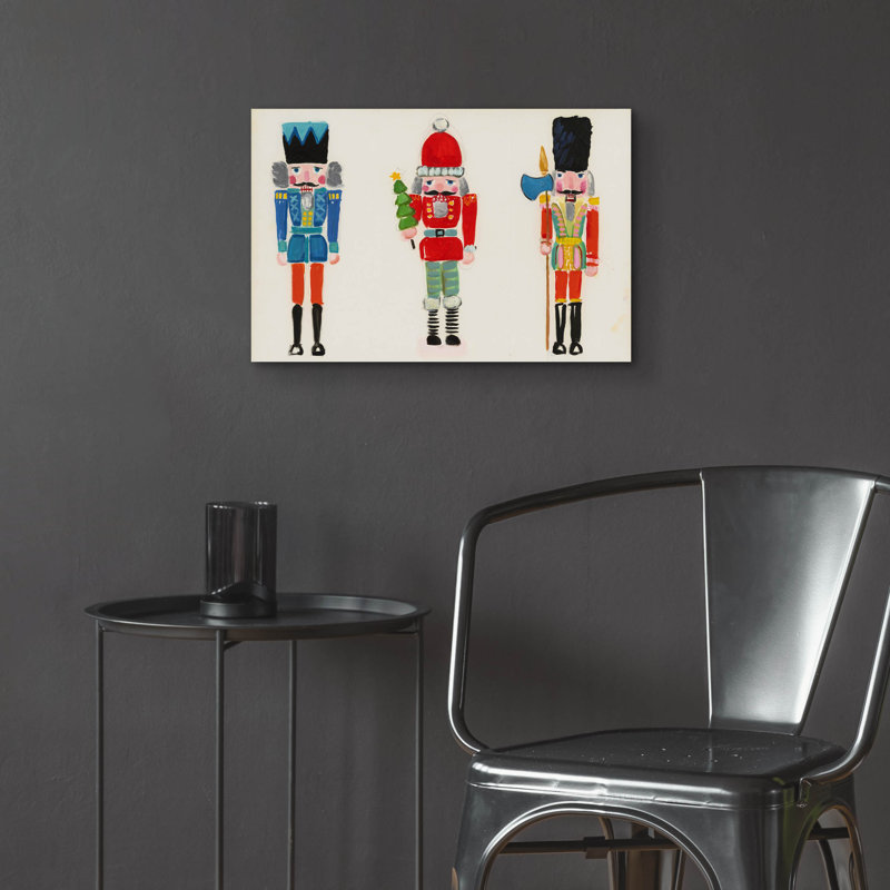 "Casse-noisette trio" par Jenny Westenhofer, H 16 po x l 24 po x P 0,2 po