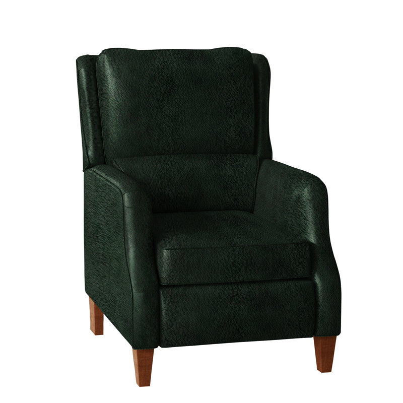 Schaumburg Recliner, Espresso, Power, Aspen Lenado Brown Genuine Leather