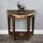 Ranthore Brass Demilune Console Table